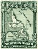 1c Map of Newfoundland
